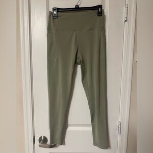 Sage Green Athletic Leggings w/Pockets